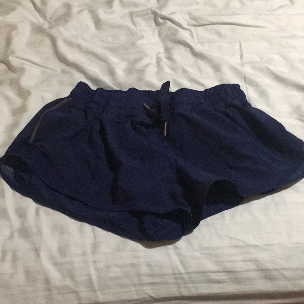 NWOT Lululemon Navy Shorts